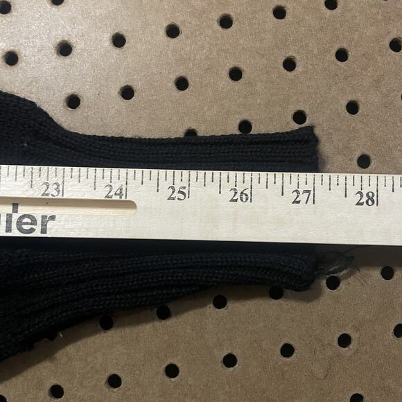 VTG Rutgers Sweater Mens Large Black Letterman Stylized Sportswear Player USA - Picture 11 of 11